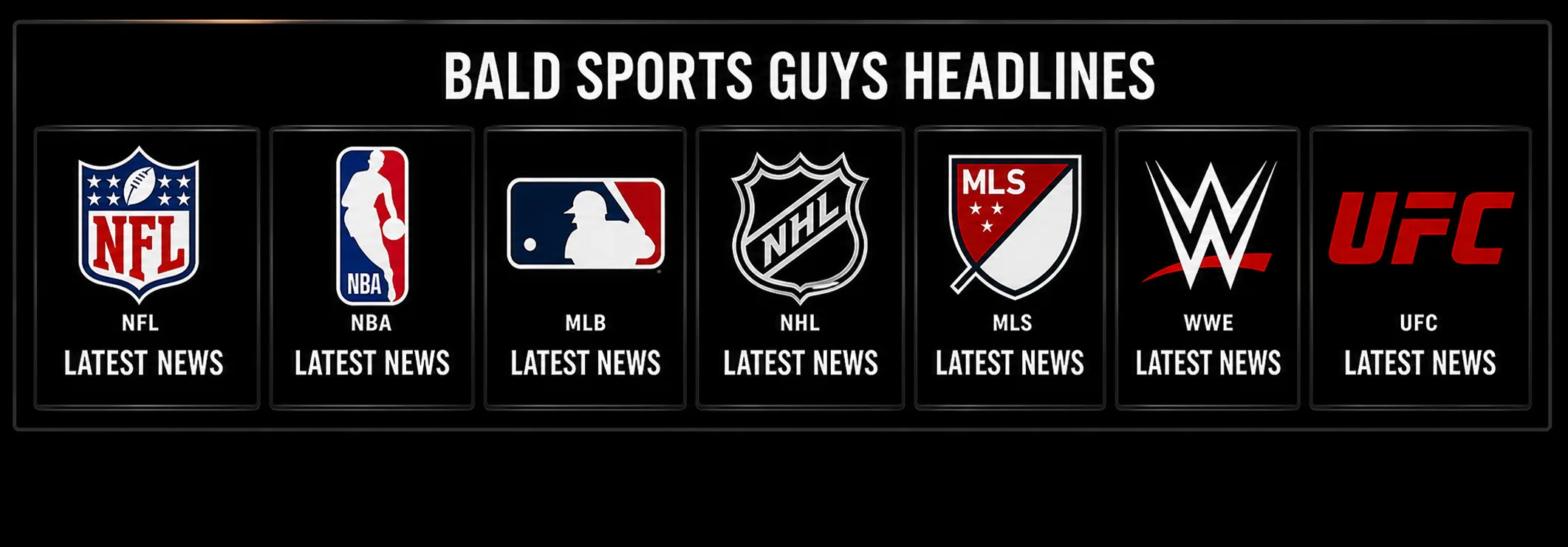 Bald Sports Guys Headlines — latest NFL, NBA, MLB, NHL, MLS, WWE and UFC news