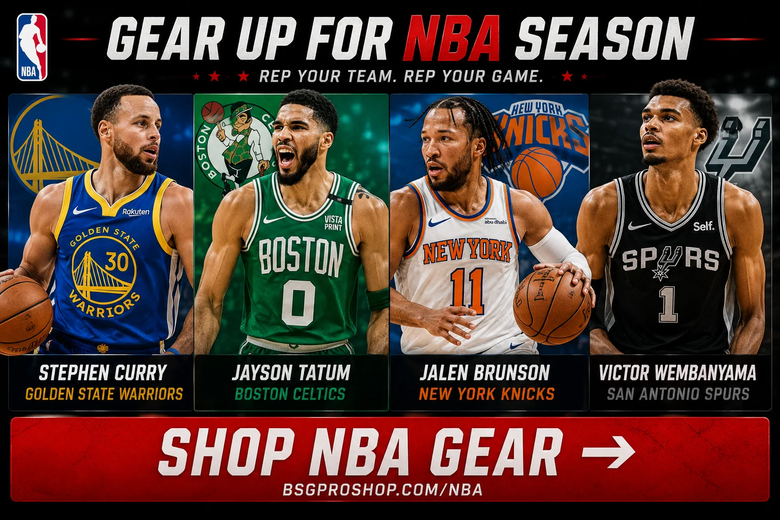 Gear up for NBA season — Curry, Tatum, Brunson and Wembanyama