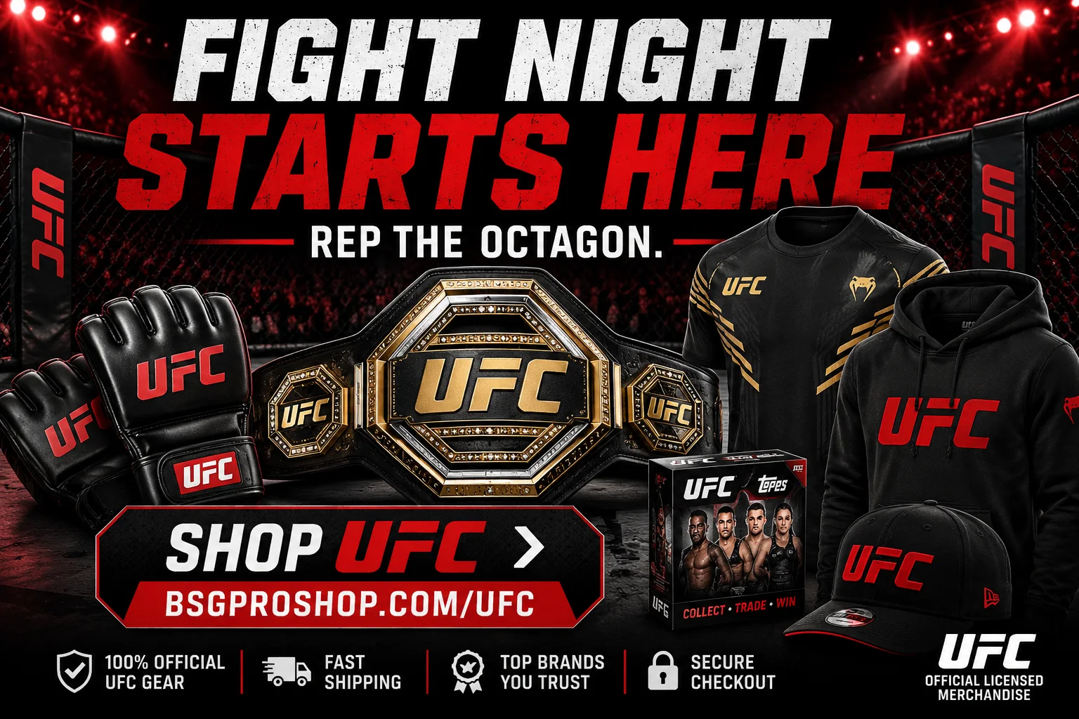 Fight Night Starts Here — Shop UFC