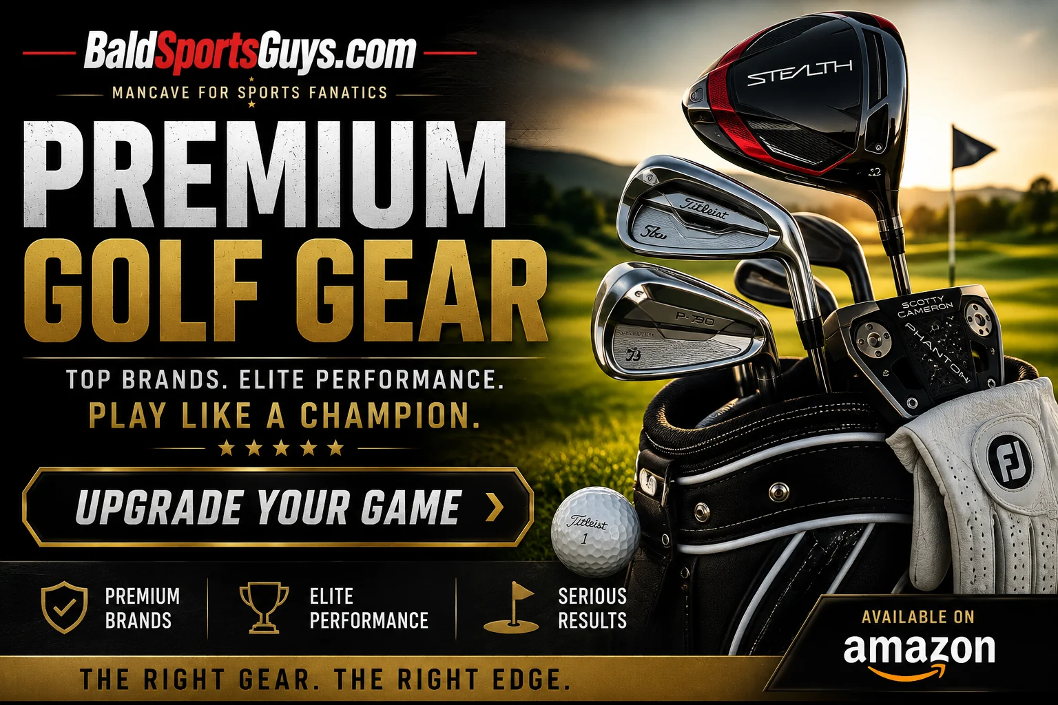 Upgrade your game — shop premium golf gear