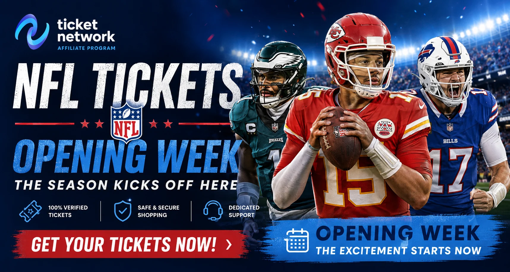Buy NFL tickets — TicketNetwork